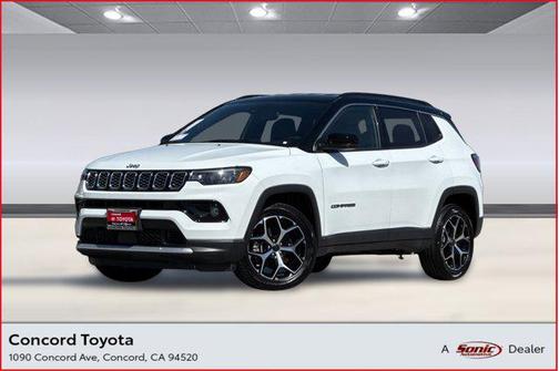 Bright White Clearcoat 2025 Jeep Compass Limited