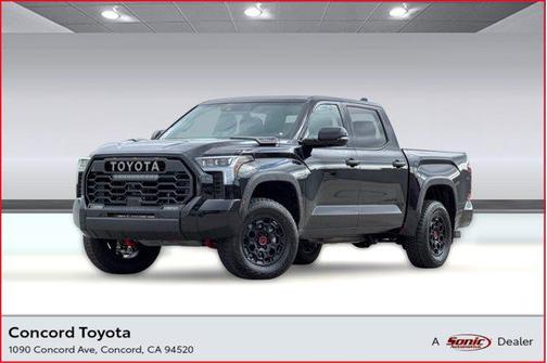 Midnight Black Metallic 2026 Toyota Tundra Hybrid TRD Pro