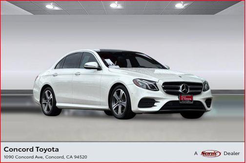 White 2019 Mercedes-Benz E-Class 4MATIC