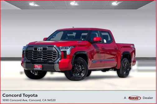 Supersonic Red 2026 Toyota Tundra Hybrid Platinum