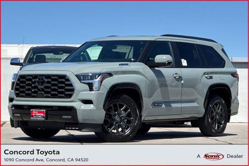 Lunar Rock 2026 Toyota Sequoia Platinum