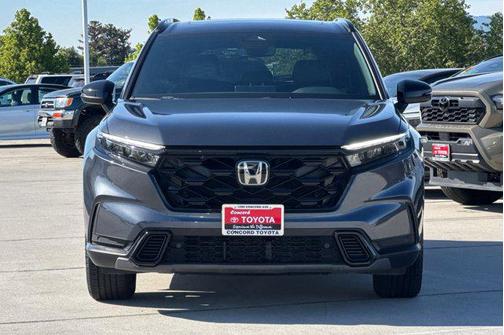 Gray 2024 Honda CR-V Hybrid Sport FWD