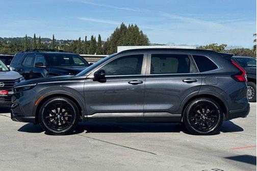 Gray 2024 Honda CR-V Hybrid Sport FWD