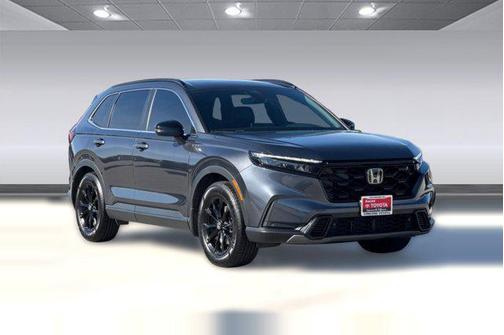 Gray 2024 Honda CR-V Hybrid Sport FWD