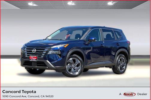 Deep Ocean Blue Pearl 2025 Nissan Rogue SV