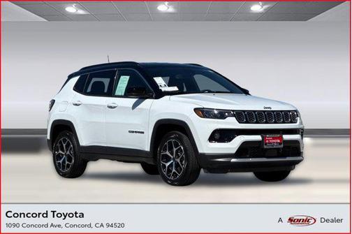 Bright White Clearcoat 2025 Jeep Compass Limited