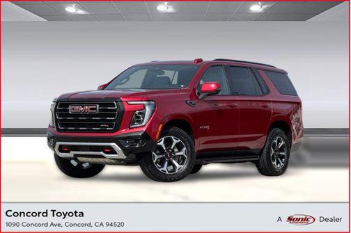 Volcanic Red Tintcoat 2025 GMC Yukon 4WD AT4