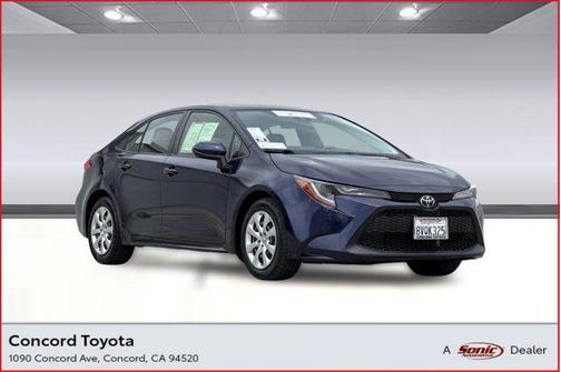 Blueprint 2021 Toyota Corolla LE