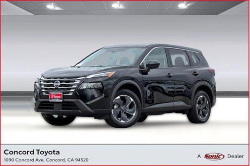 Super Black 2025 Nissan Rogue SV