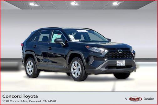 Midnight Black Metallic 2021 Toyota RAV4 LE