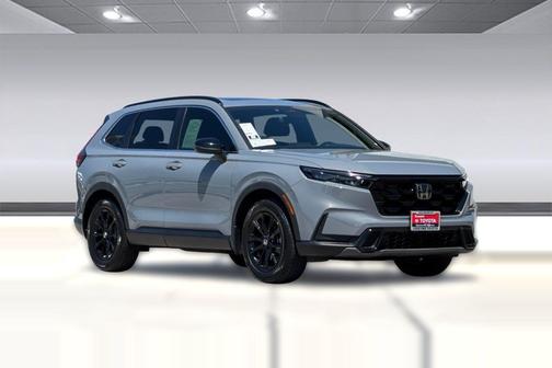 Gray 2024 Honda CR-V Hybrid Sport FWD