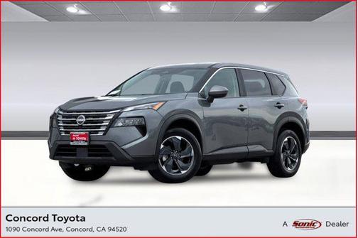 Gun Metallic 2025 Nissan Rogue SV