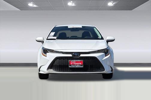 White 2021 Toyota Corolla LE