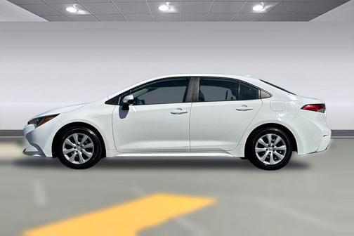 White 2021 Toyota Corolla LE
