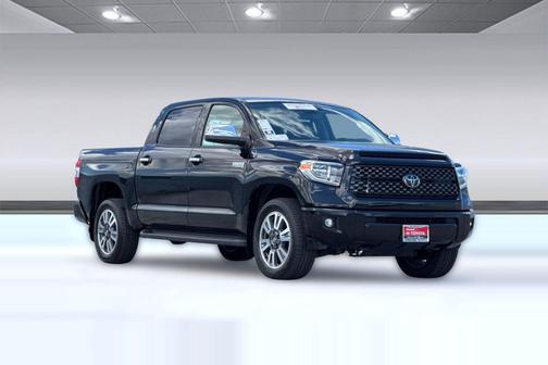 Midnight Black Metallic 2021 Toyota Tundra Platinum