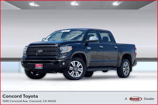Midnight Black Metallic 2021 Toyota Tundra Platinum