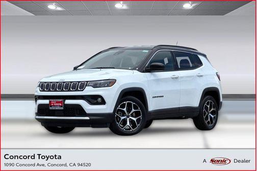 Bright White Clearcoat 2025 Jeep Compass Limited