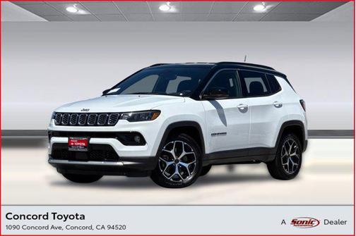 Bright White Clearcoat 2025 Jeep Compass Limited