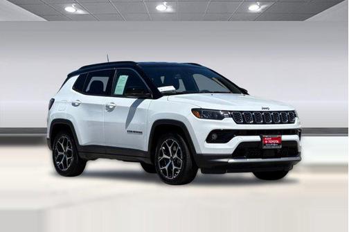 Bright White Clearcoat 2025 Jeep Compass Limited