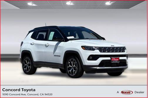 Bright White Clearcoat 2025 Jeep Compass Limited