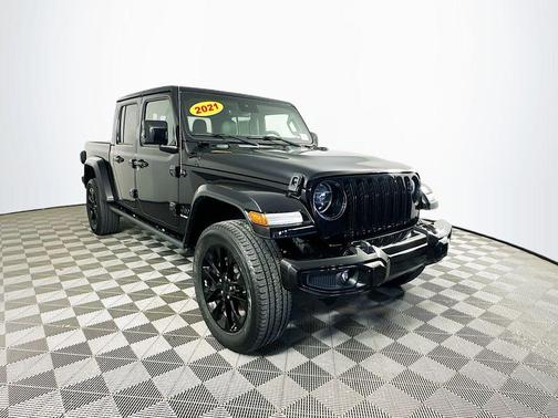 Black 2021 Jeep Gladiator Overland