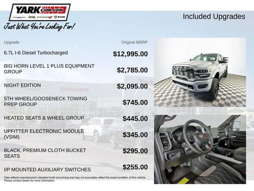 Gray 2026 RAM 3500 Big Horn