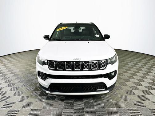 White 2025 Jeep Compass Limited