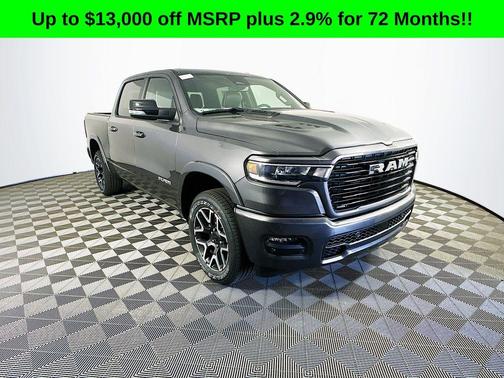 Gray 2026 RAM 1500 Laramie