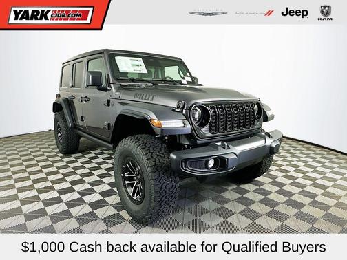 Gray 2026 Jeep Wrangler Sport