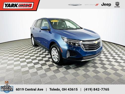 Blue 2024 Chevrolet Equinox LT