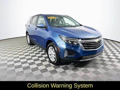 Blue 2024 Chevrolet Equinox LT