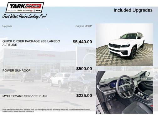 White 2026 Jeep Grand Cherokee Laredo