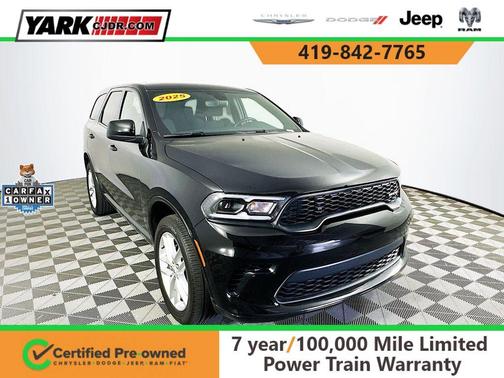 Black 2025 Dodge Durango GT
