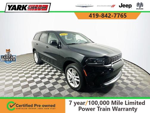 Black 2025 Dodge Durango GT
