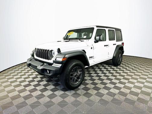White 2025 Jeep Wrangler Sport