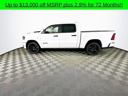 White 2026 RAM 1500 Laramie