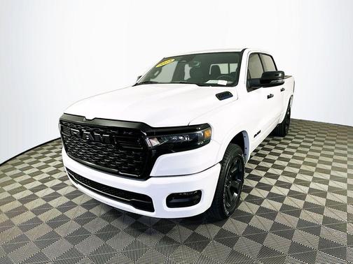 White 2025 RAM 1500 Big Horn/Lone Star