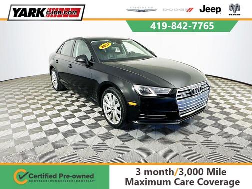 Brilliant Black 2017 Audi A4 2.0T Premium Plus