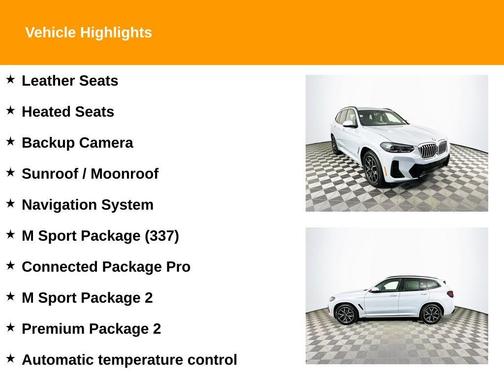 2022 BMW X3 xDrive30i