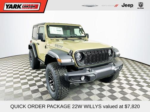 Green 2026 Jeep Wrangler Sport