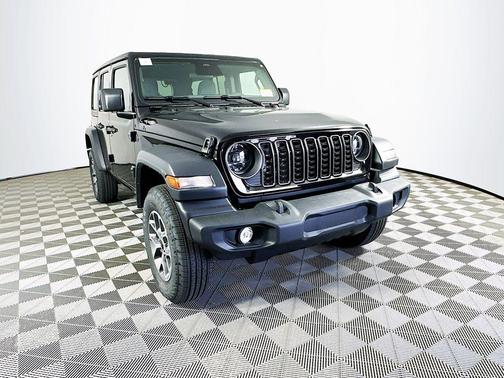 Black 2026 Jeep Wrangler Sport