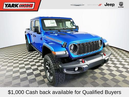 Blue 2026 Jeep Gladiator Rubicon