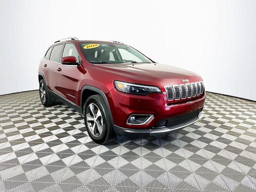 Red 2020 Jeep Cherokee Limited