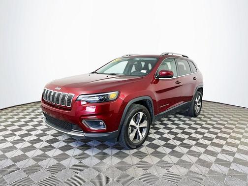 Red 2020 Jeep Cherokee Limited