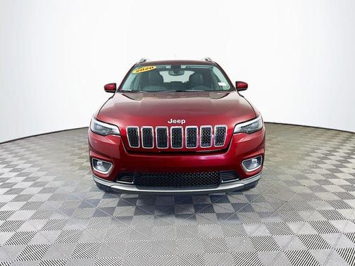 Red 2020 Jeep Cherokee Limited