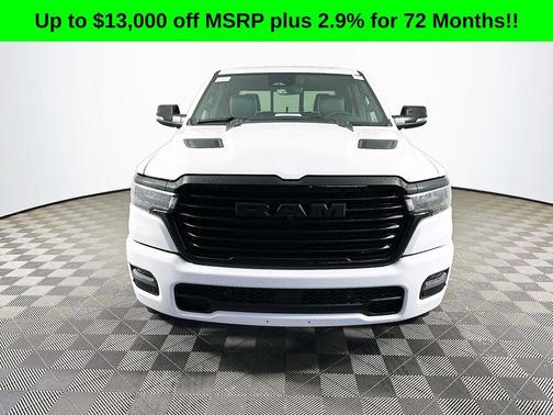 White 2026 RAM 1500 Laramie