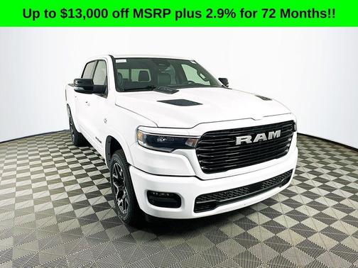 White 2026 RAM 1500 Laramie