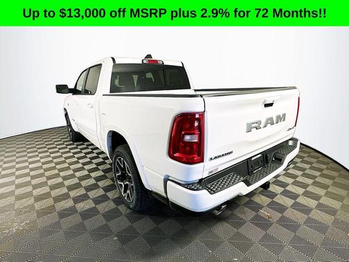 White 2026 RAM 1500 Laramie