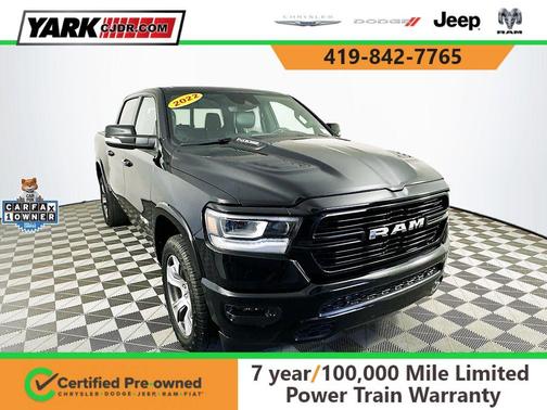 Black 2022 RAM 1500 Laramie