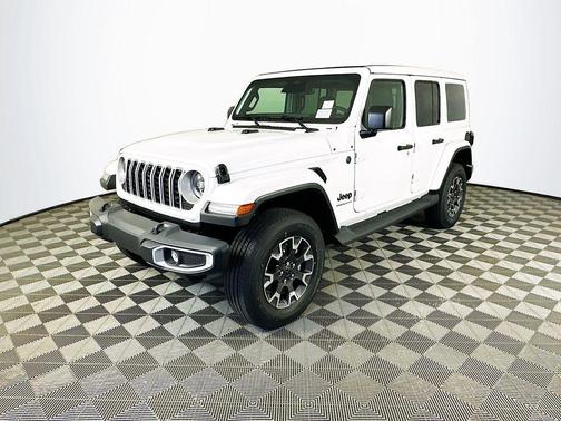 White 2026 Jeep Wrangler Sahara
